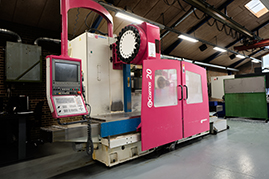 1 CNC bed milling machine